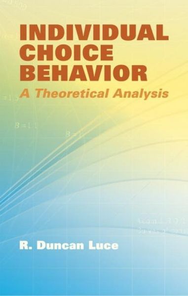 Produktbild: Individual Choice Behavior