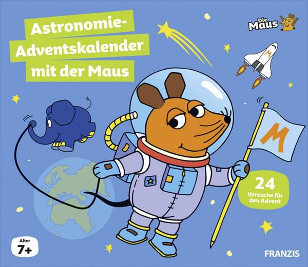Produktbild: Astronomie-Adventskalender mit der Maus