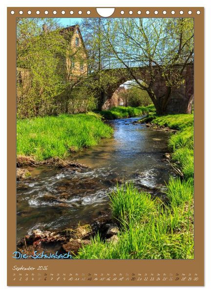 Produktbild: Goldschl&auml;gerstadt Schwabach (Wandkalender 2026 DIN A4 hoch), CALVENDO Monatskalender