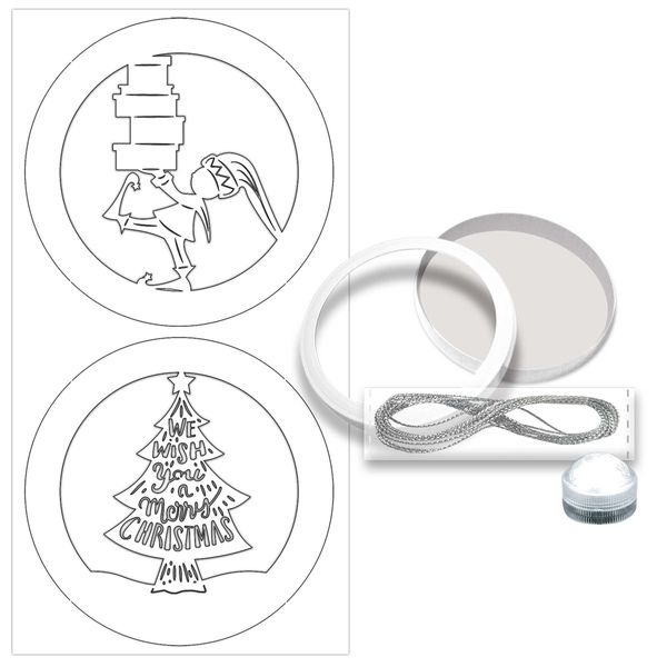 Produktbild: URSUS Light boxes "Gnome & Tree", &Oslash; 11 cm