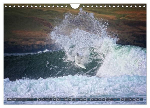 Produktbild: Faszination Surfen (Wandkalender 2026 DIN A4 quer), CALVENDO Monatskalender