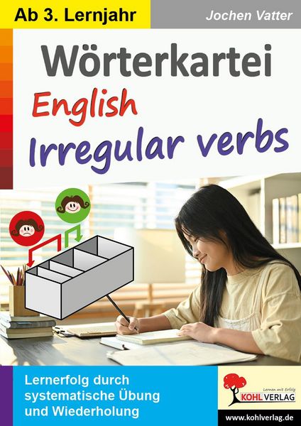 Produktbild: W&ouml;rterkartei English Irregular verbs