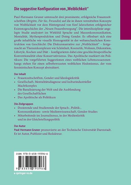 Produktbild: Die suggestive Konfiguration von &bdquo;Weiblichkeit&ldquo;