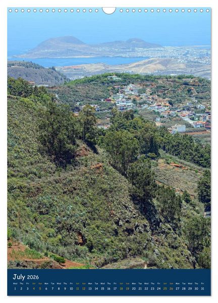 Produktbild: Gran Canaria - Holiday island for sun lovers (Wall Calendar 2026 DIN A3 portrait), CALVENDO 12 Month Wall Calendar