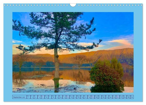 Produktbild: Wild Nature Azores &ndash; S&atilde;o Miguel (Wall Calendar 2027 DIN A3 landscape), CALVENDO 12 Month Wall Calendar