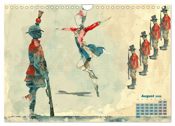 Produktbild: Zwischen Traum und Trag&ouml;die (Wandkalender 2026 DIN A4 quer), CALVENDO Monatskalender