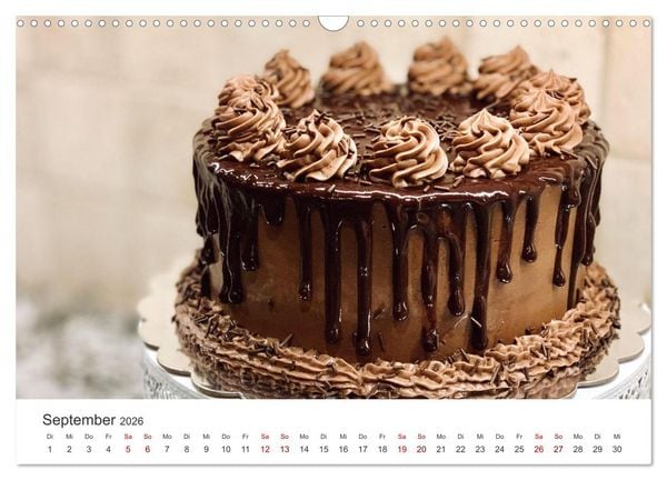 Produktbild: K&ouml;stliche Kuchen (Wandkalender 2026 DIN A3 quer), CALVENDO Monatskalender