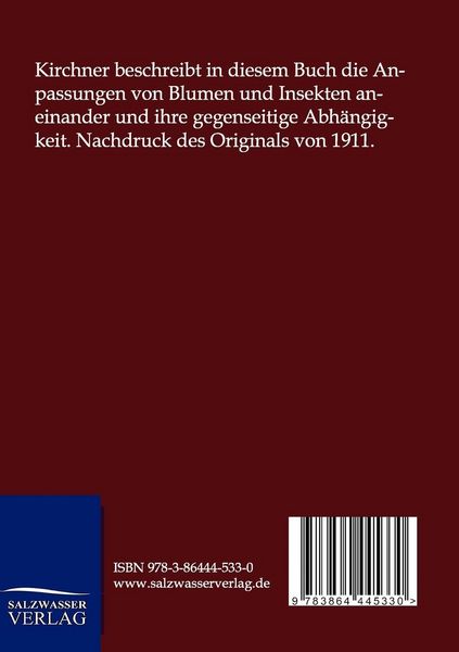 Produktbild: Blumen und Insekten