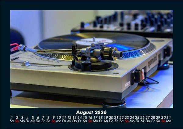 Produktbild: Musik 2026 Fotokalender DIN A5
