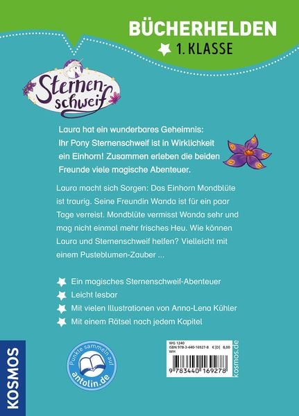 Produktbild: Sternenschweif, Bücherhelden 1. Klasse, Die Zauber-Wiese