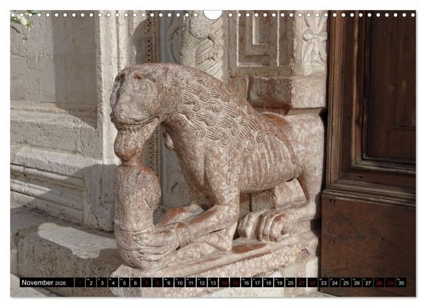 Produktbild: Assisi - Die Heimat des heiligen Franziskus und der heiligen Klara (Wandkalender 2026 DIN A3 quer), CALVENDO Monatskalender
