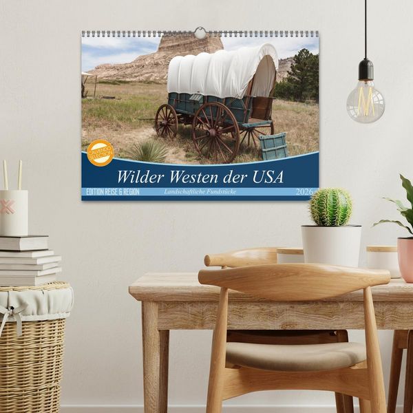 Produktbild: Wilder Westen USA (Wandkalender 2026 DIN A3 quer), CALVENDO Monatskalender