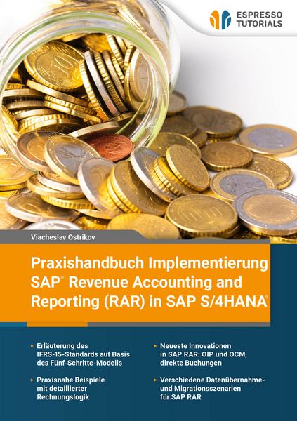 Produktbild: Praxishandbuch Implementierung SAP Revenue Accounting and Reporting (RAR) in SAP S/4HANA