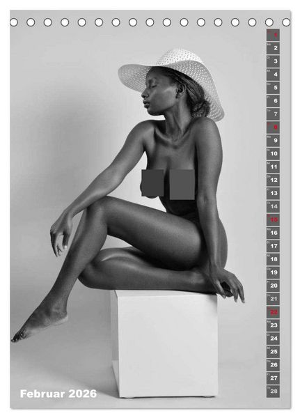Produktbild: EROTIK FOTOART SEXY GIRLS (Tischkalender 2026 DIN A5 hoch), CALVENDO Monatskalender
