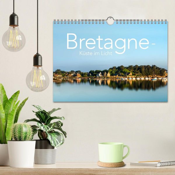 Produktbild: Bretagne - K&uuml;ste im Licht (Wandkalender 2026 DIN A4 quer), CALVENDO Monatskalender