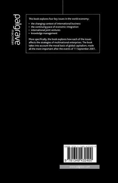 Produktbild: The Changing Global Context of International Business