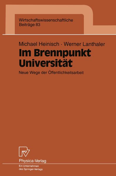 Produktbild: Im Brennpunkt Universit&auml;t