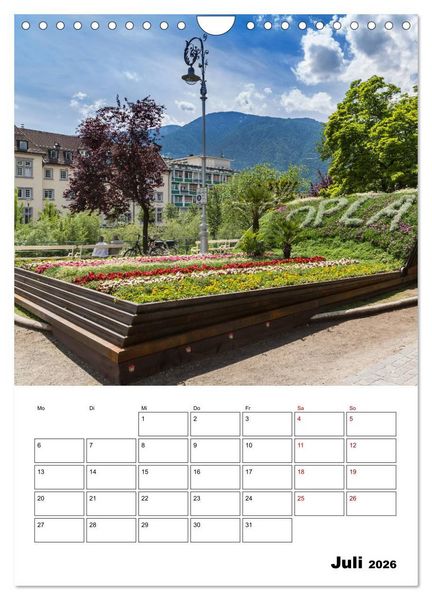 Produktbild: MERAN Terminplaner (Wandkalender 2026 DIN A4 hoch), CALVENDO Monatskalender