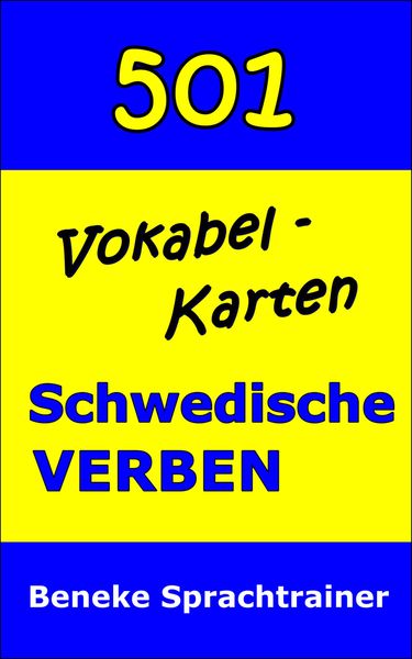 Produktbild: Vokabel-Karten Schwedische Verben