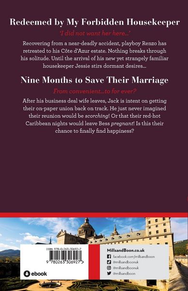 Produktbild: Redeemed By My Forbidden Housekeeper / Nine Months To Save Their Marriage - 2 Books in 1