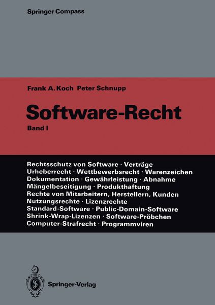 Produktbild: Software-Recht