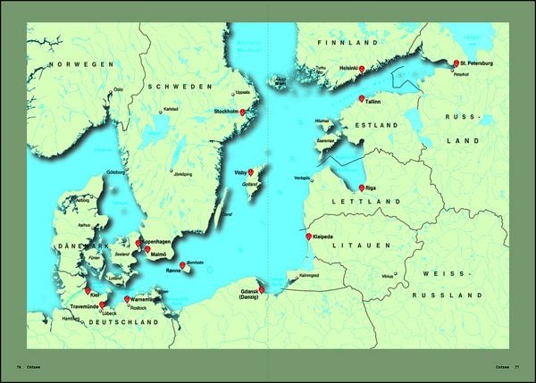 Produktbild: KUNTH Europas sch&ouml;nste Kreuzfahrtziele