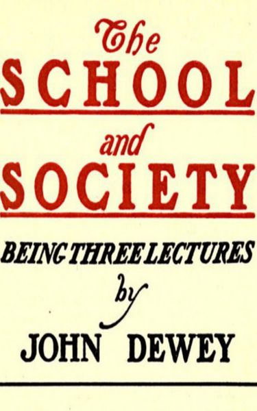 Produktbild: The School and Society