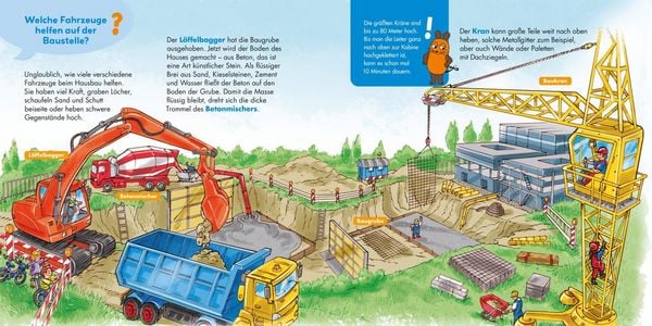Produktbild: Frag doch mal ... die Maus: Traktor, Bagger und Co.
