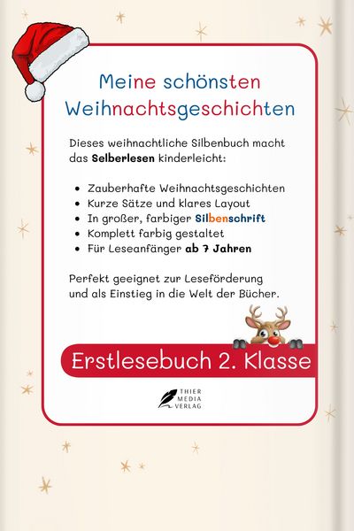 Produktbild: Silbenbuch 2. Klasse - Meine sch&ouml;nsten Weihnachtsgeschichten