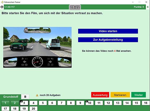 Produktbild: F&uuml;hrerschein Trainer 2018