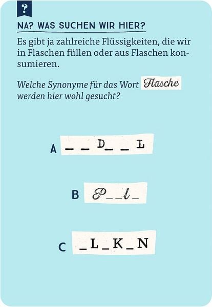 Produktbild: Das gro&szlig;e Quiz der Synonyme