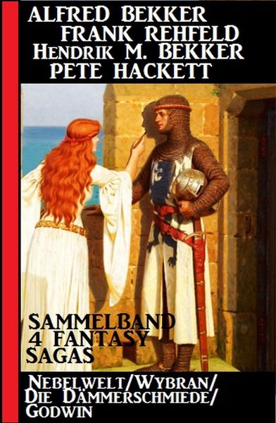Produktbild: 4 Fantasy Sagas: Nebelwelt/ Wybran/ Die D&auml;mmerschmiede/ Godwin