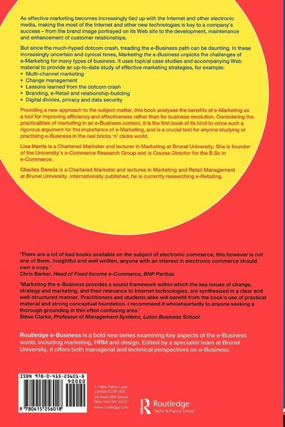 Produktbild: Marketing the e-Business