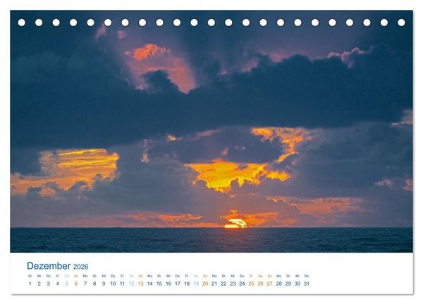 Produktbild: D&auml;nemarks Nordseek&uuml;ste - S&uuml;dj&uuml;tland (Tischkalender 2026 DIN A5 quer), CALVENDO Monatskalender