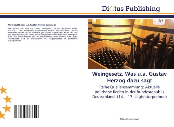 Produktbild: Weingesetz. Was u.a. Gustav Herzog dazu sagt