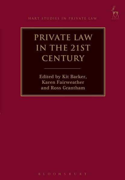 Produktbild: Private Law in the 21st Century