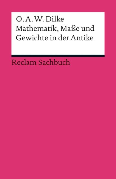 Produktbild: Mathematik, Ma&szlig;e und Gewichte in der Antike