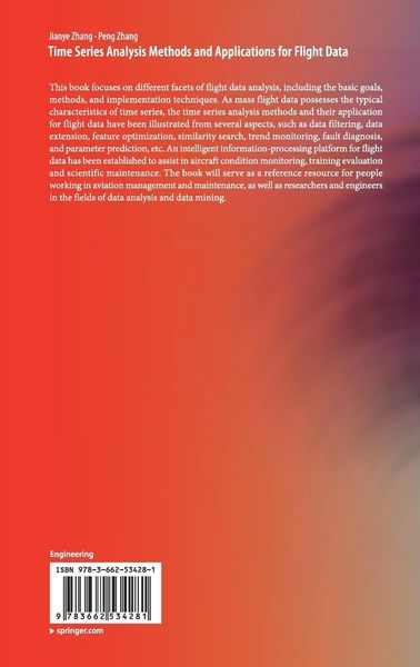 Produktbild: Time Series Analysis Methods and Applications for Flight Data