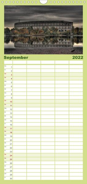 Produktbild: Familienplaner Meine Stadt N&uuml;rnberg (Wandkalender 2022 , 21 cm x 45 cm, hoch)