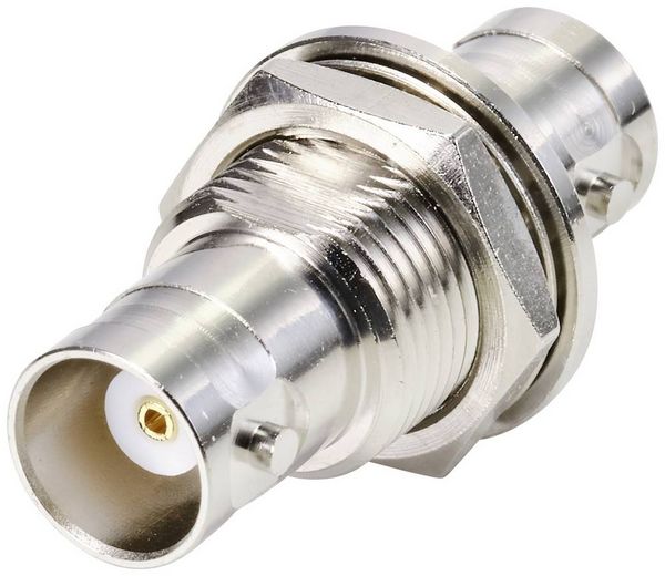 Produktbild: TRU COMPONENTS TC-10101512 BNC-Durchf&uuml;hrung BNC-Buchse - BNC-Buchse 1St.