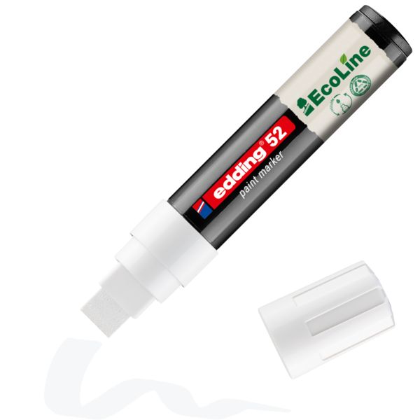 Produktbild: Edding 52 EcoLine 4-52-049 Lackmarker Wei&szlig; 4 mm, 15mm