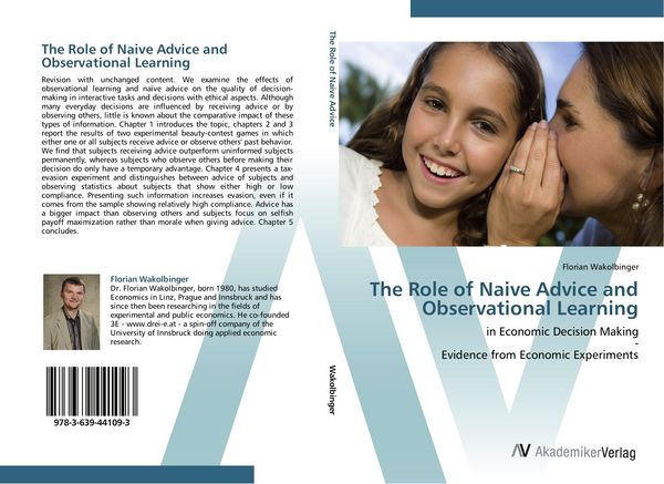 Produktbild: The Role of Naive Advice and Observational Learning