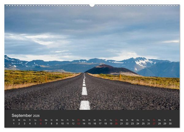 Produktbild: Island Highlights (hochwertiger Premium Wandkalender 2026 DIN A2 quer), Kunstdruck in Hochglanz