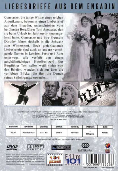 Produktbild: Liebesbriefe aus dem Engadin - Luis Trenker Edition