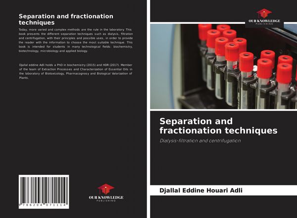 Produktbild: Separation and fractionation techniques