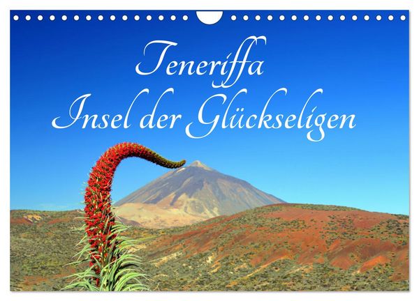 Teneriffa Insel der Glückseligen (Wandkalender 2025 DIN A4 quer), CALVENDO Monatskalender