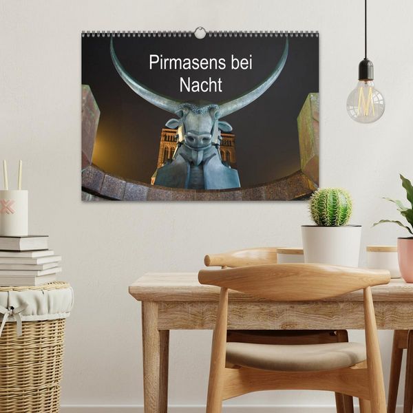 Produktbild: Pirmasens bei Nacht (Wandkalender 2026 DIN A3 quer), CALVENDO Monatskalender