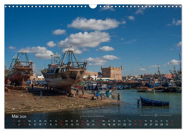 Produktbild: Marokko Maritim (Wandkalender 2026 DIN A3 quer), CALVENDO Monatskalender