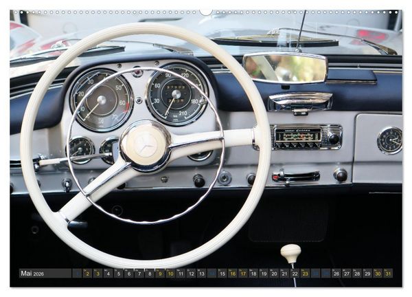 Produktbild: Mercedes SL Classics (Wandkalender 2026 DIN A2 quer), CALVENDO Monatskalender