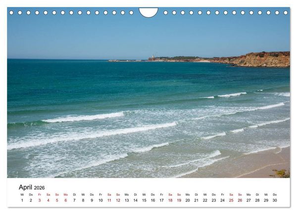 Produktbild: Andalusien - Landschaften rund um Conil de la Frontera (Wandkalender 2026 DIN A4 quer), CALVENDO Monatskalender